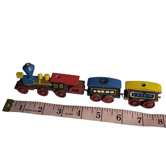 Vintage 1950s Toy Train Candle Holders - Picture 15 of 16